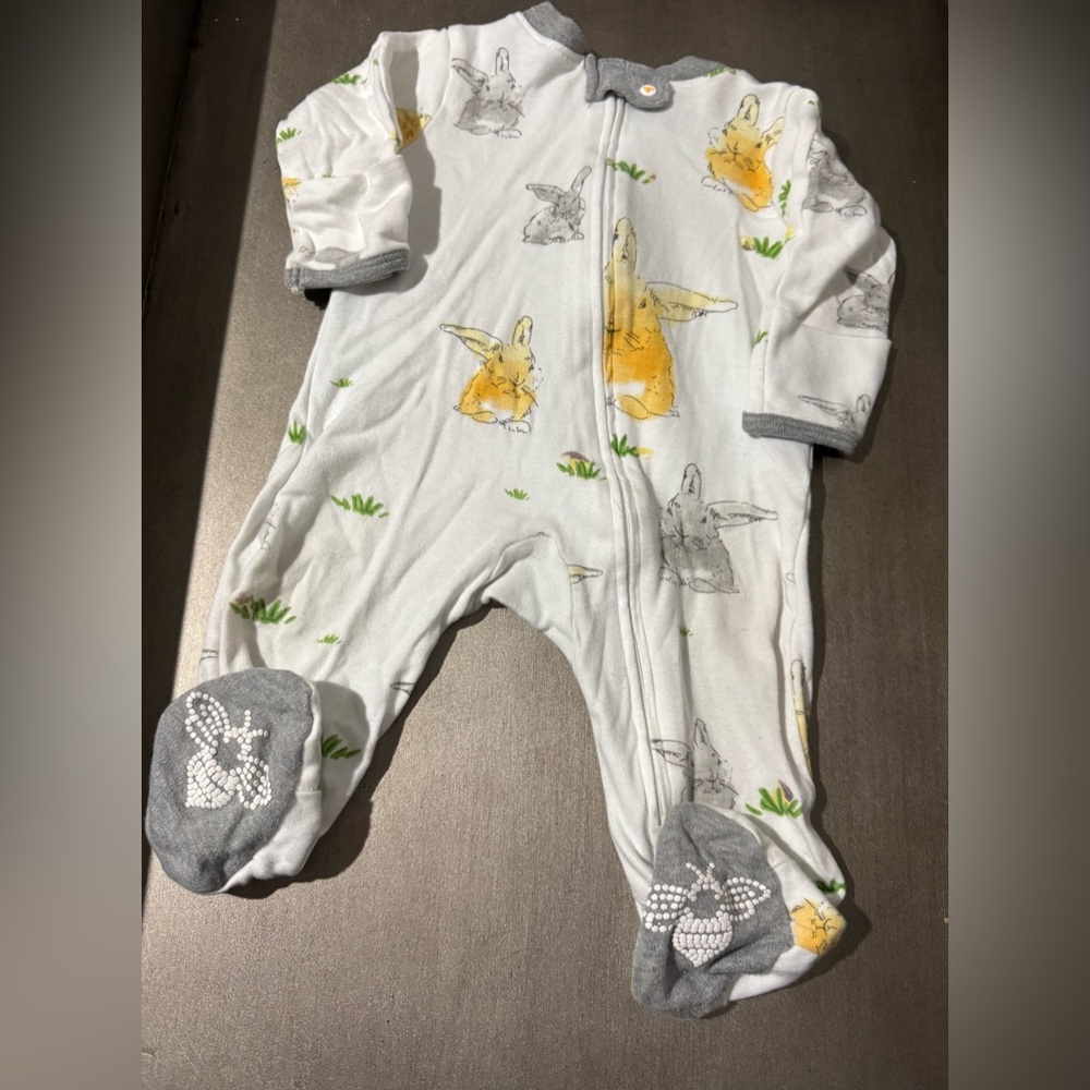 Burt’s Bees Baby Bunny One-Piece Footie Pajamas